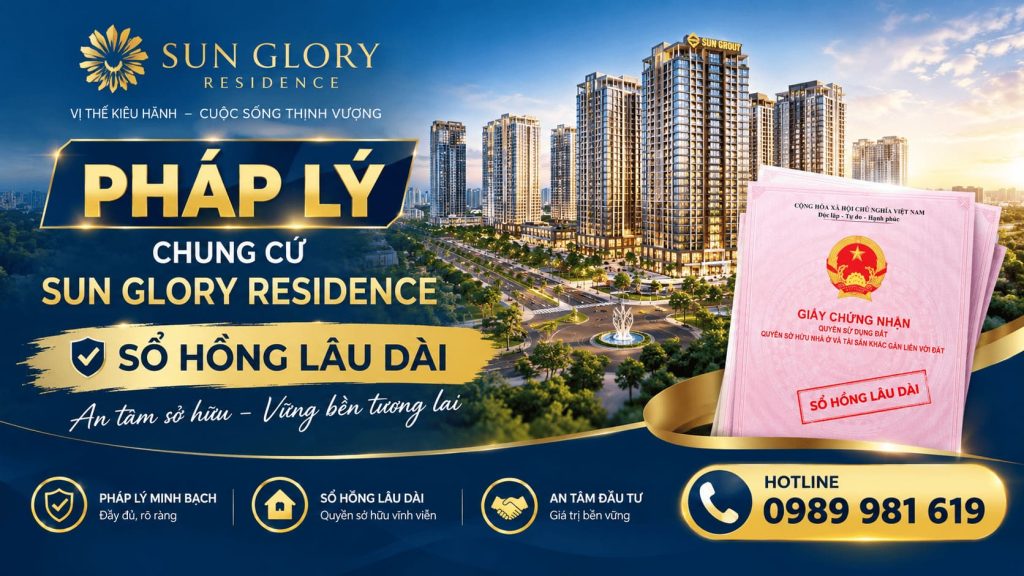 Pháp lý chung cư Sun Glory Residence