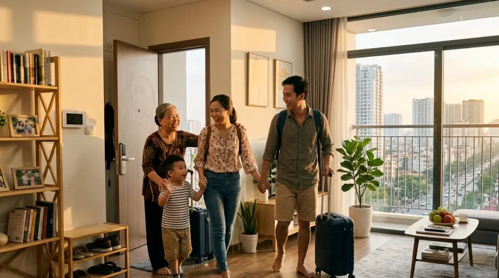 Ảnh minh họa người Nghệ An làm ăn xa về quê thăm căn hộ ở Vinh