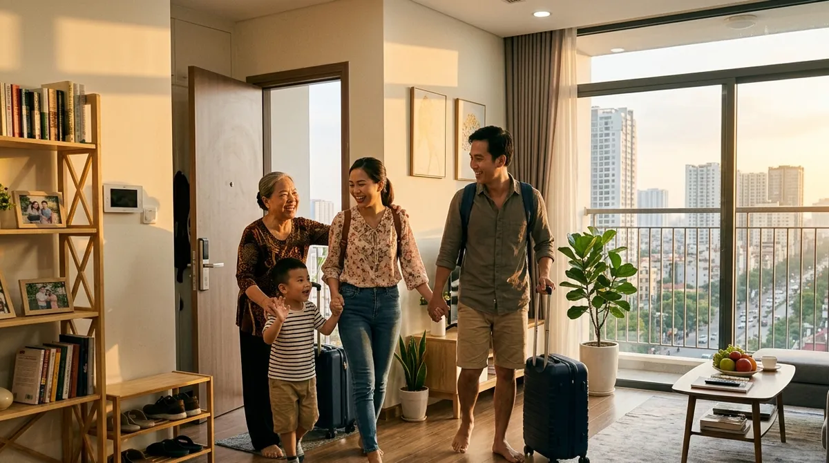 Ảnh minh họa người Nghệ An làm ăn xa về quê thăm căn hộ ở Vinh