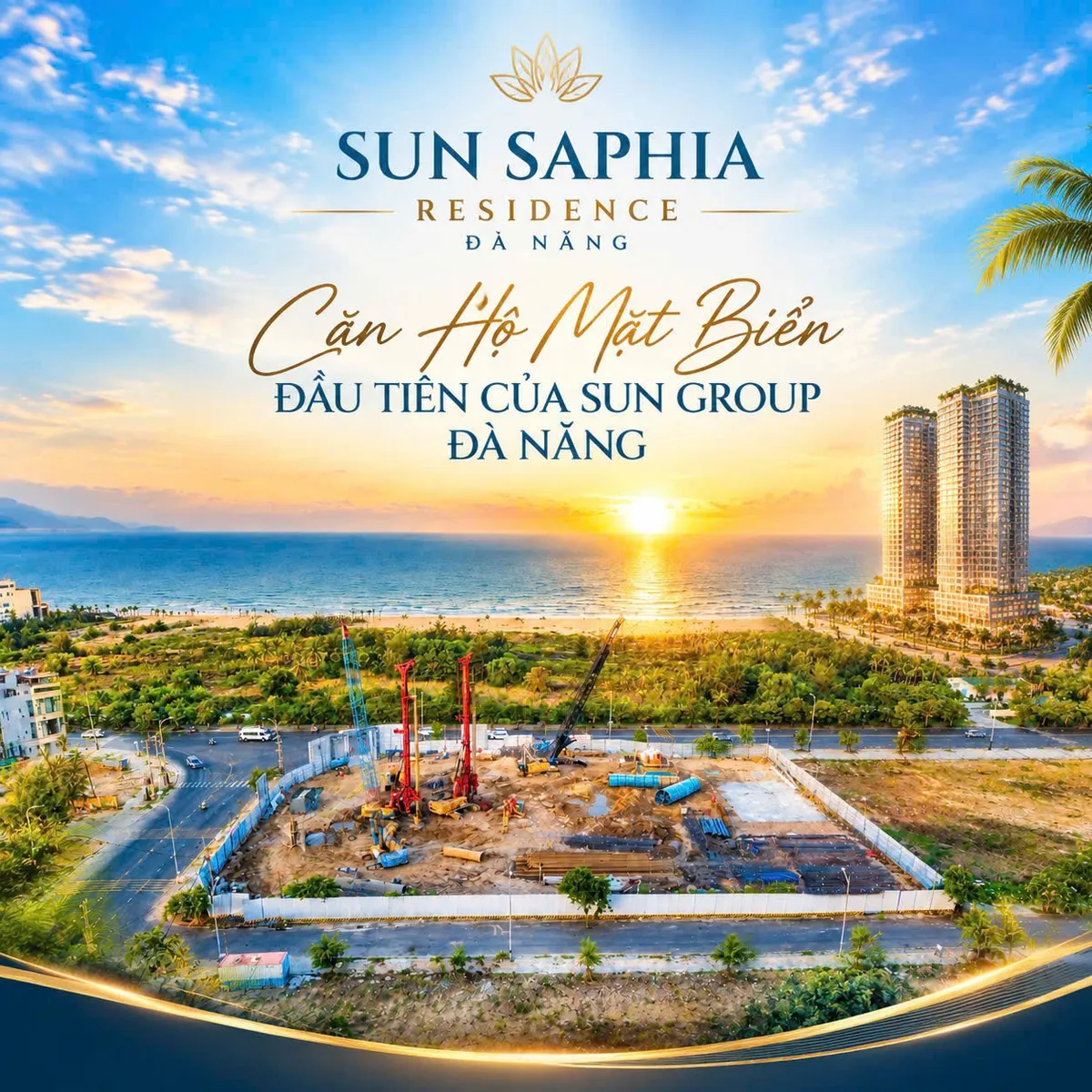 Sun Saphia Residence, căn hộ mặt biển đầu tiên của Sun Group tại Đà Nẵng
